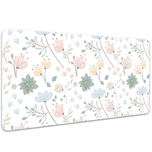 Bureau onderlegger Lente bloemen