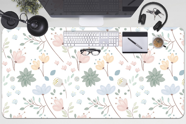 Bureau onderlegger Lente bloemen