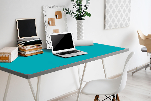 Onderlegger bureau Donkere turquoise