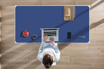 Onderlegger bureau Blauw