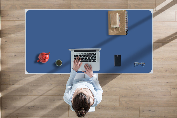 Bureau onderlegger Donkerblauw