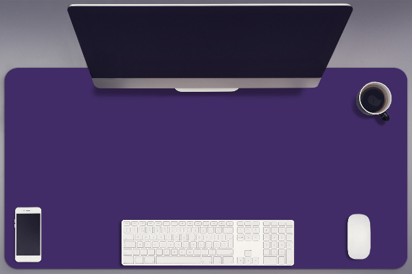 Bureau onderlegger Kobalt