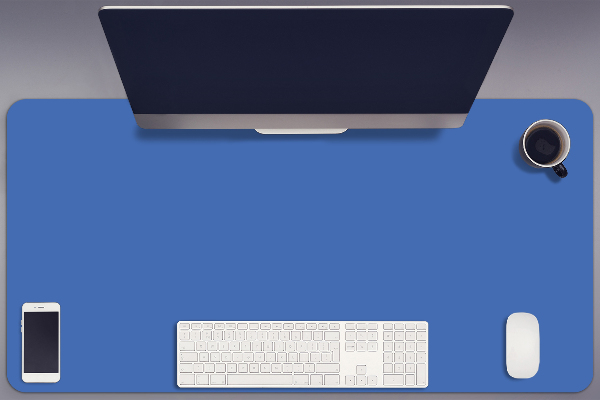 Bureaumat Donkere azuurblauw