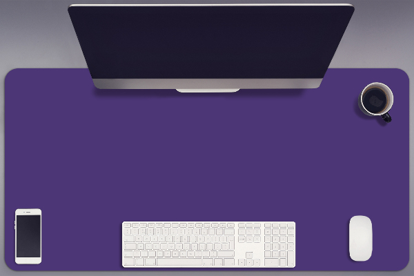 Bureau onderlegger Royal navy blue
