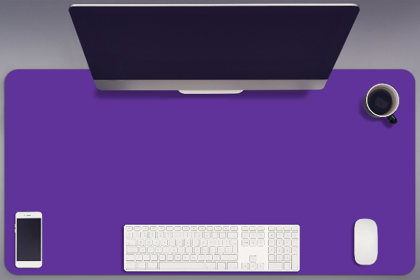 Onderlegger bureau Blauwe modrako