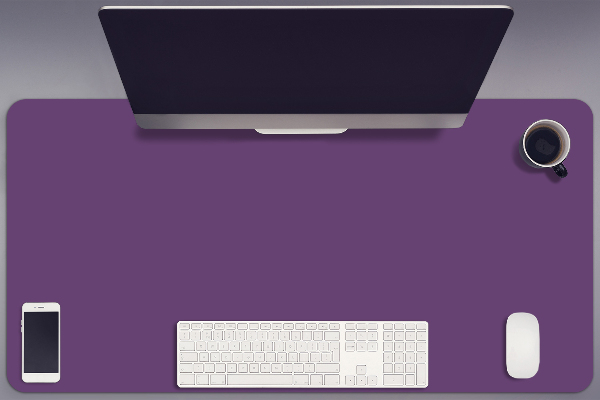 Bureau onderlegger Donker violet