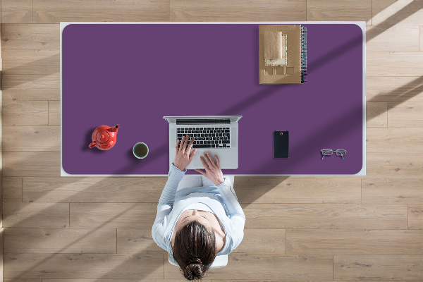 Bureau onderlegger Donker violet