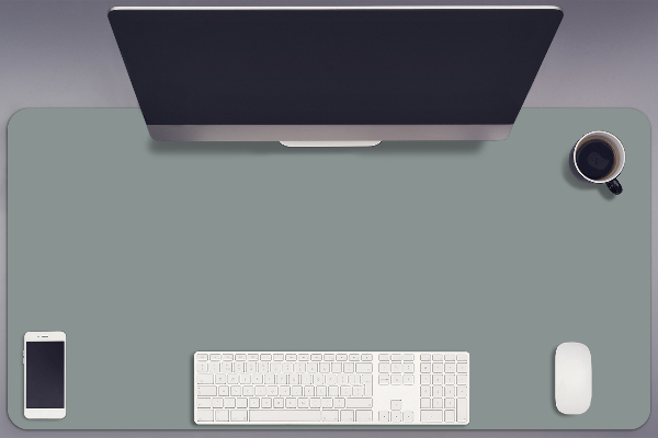 Onderlegger bureau Grijs