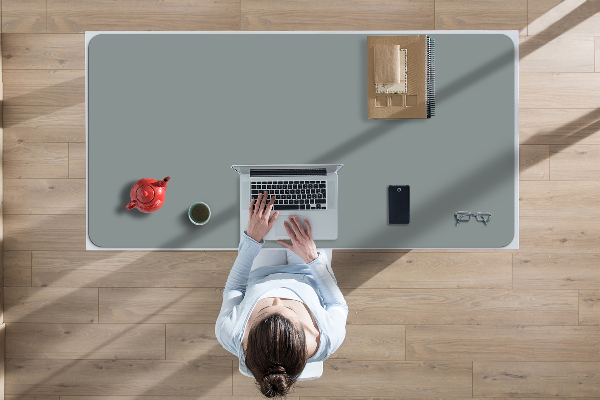 Onderlegger bureau Grijs