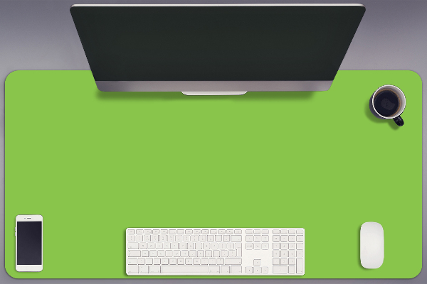 Bureau onderlegger Pastel green
