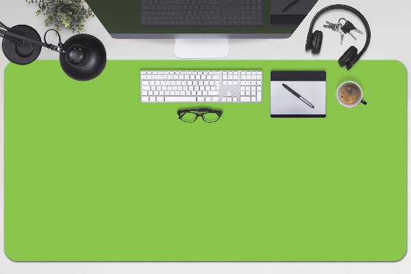 Bureau onderlegger Pastel green