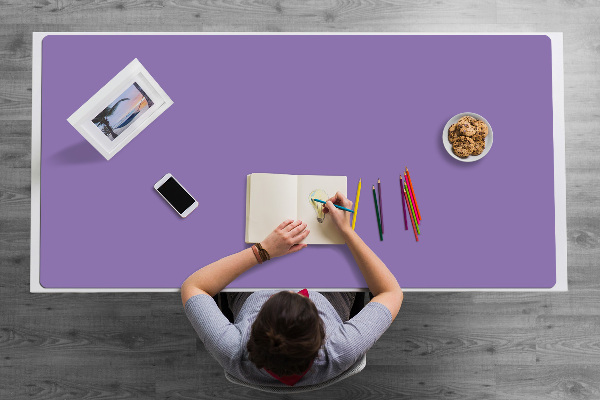 Bureau onderlegger Lavendel