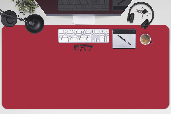 Bureau onderlegger Donkerrood
