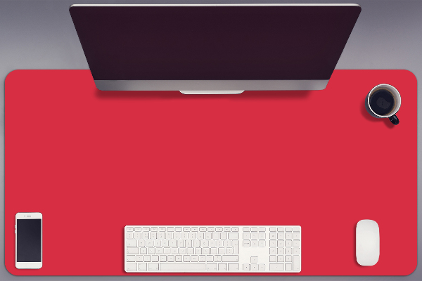 Bureau onderlegger Rood