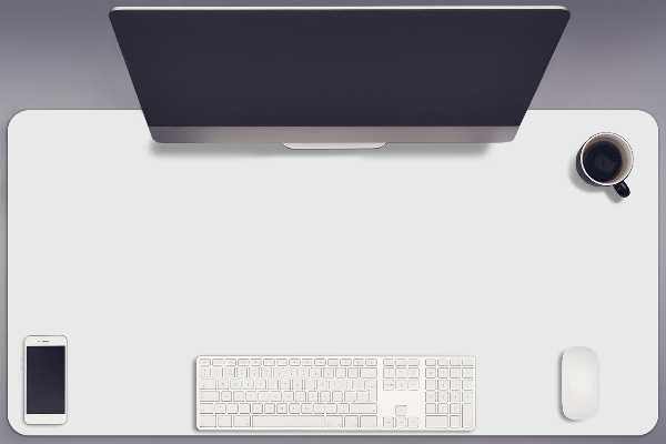 Onderlegger bureau Lichtgrijs