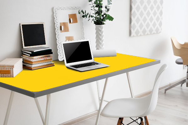 Bureau onderlegger Licht geel