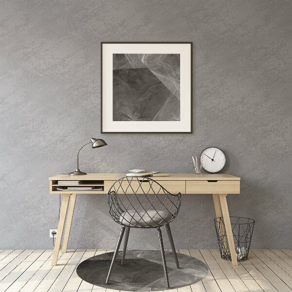 Vloerbeschermer Graphite -abstractie