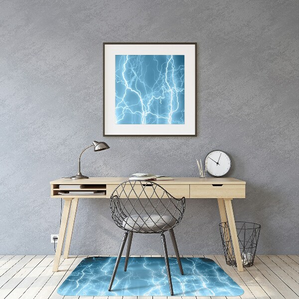 Vloerbeschermer Blauwe bliksem