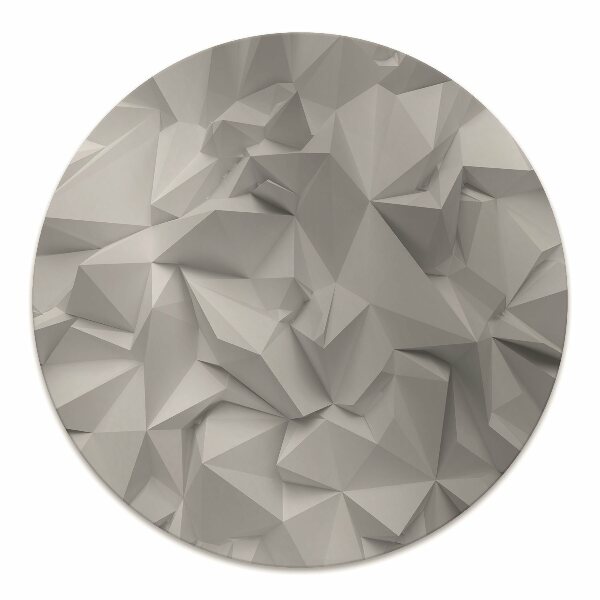 Vloerbeschermer Witte abstractie