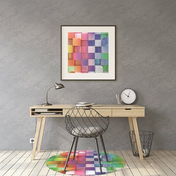 Vloerbeschermer Kleurrijke abstractie