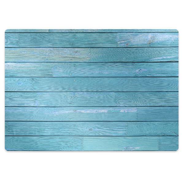 Vloerbeschermer Blauwe planken