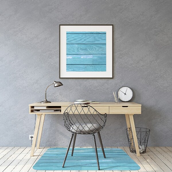 Vloerbeschermer Blauwe planken