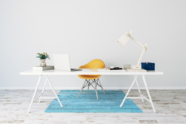 Vloerbeschermer Blauwe planken