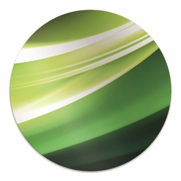Vloerbeschermer Groene abstractie