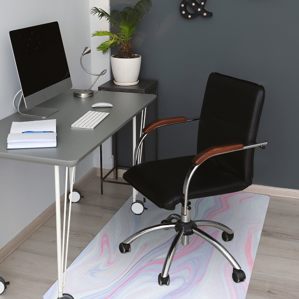 Bureaustoel vloerbeschermer Rose -abstractie