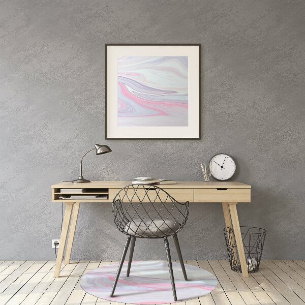 Bureaustoel vloerbeschermer Rose -abstractie