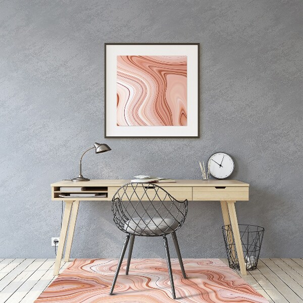 Vloerbeschermer Ecru -abstractie