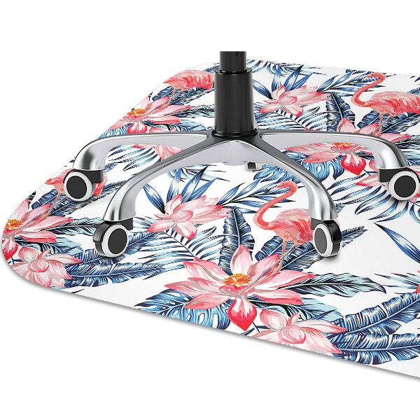 Vloerbeschermer Geschilderde flamingo