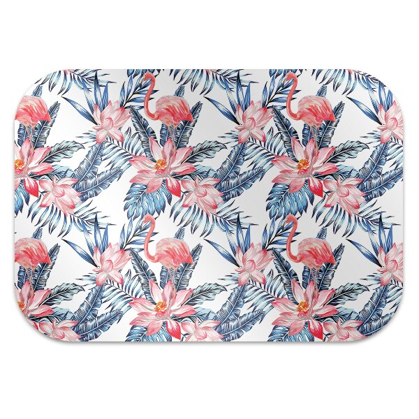 Vloerbeschermer Geschilderde flamingo