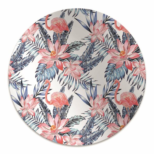 Vloerbeschermer Geschilderde flamingo