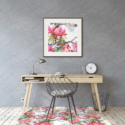 Vloerbeschermer Aquarellen bloemen