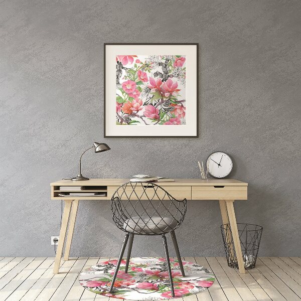 Vloerbeschermer Aquarellen bloemen