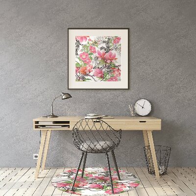 Vloerbeschermer Aquarellen bloemen