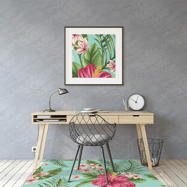Vloerbeschermer Bloemen