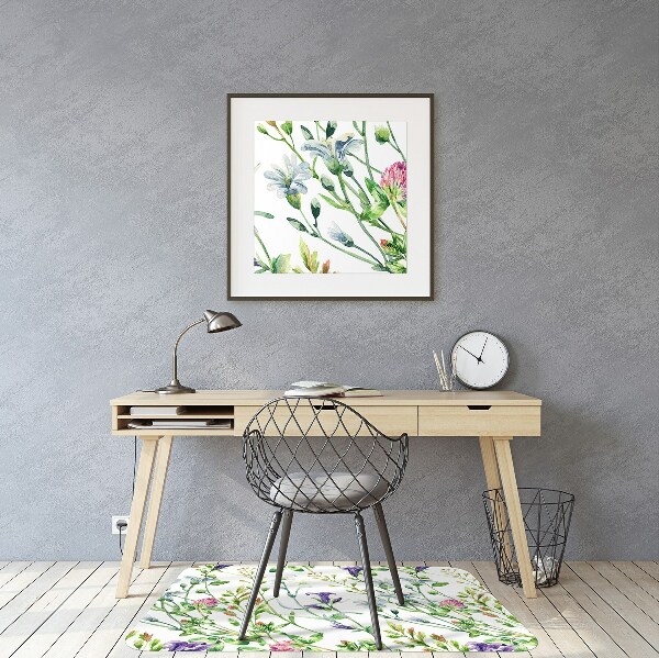 Vloerbeschermer Veldbloemen