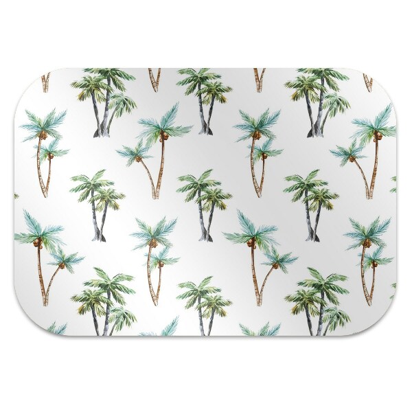 Vloerbeschermer Palmmuurschildering