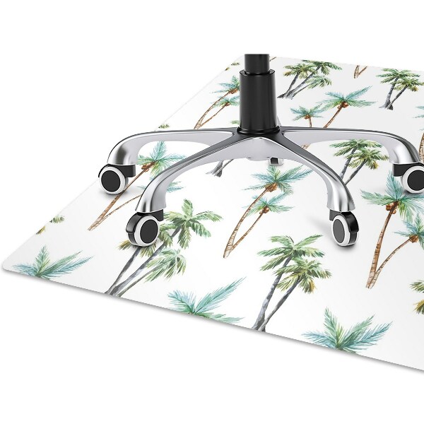 Vloerbeschermer Palmmuurschildering