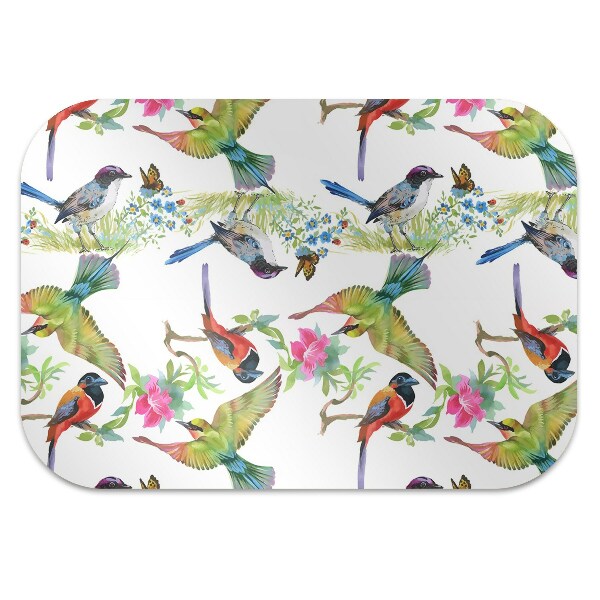 Vloerbeschermer tapijt Kleurrijke vogels
