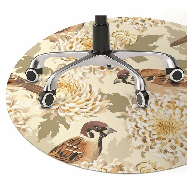 Vloerbeschermer Gouden vogels