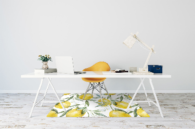 Vloerbeschermer tapijt Geschilderde citroenen
