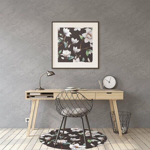 Vloerbeschermer Geschilderde bloemen