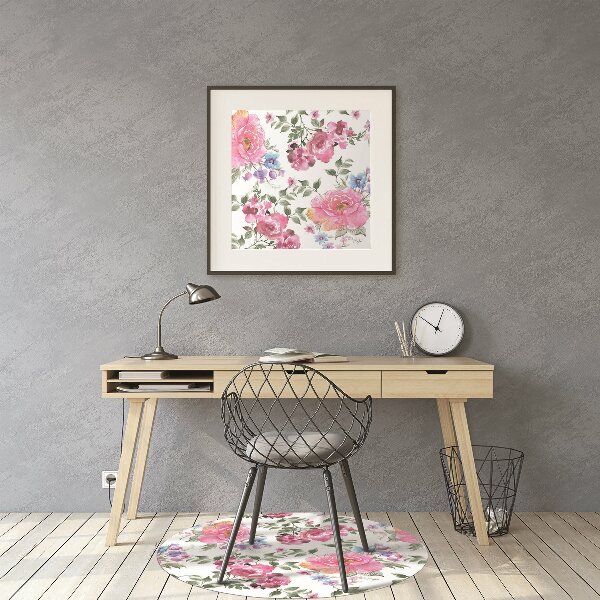 Mótif vloerbeschermer Roses vintage stijl