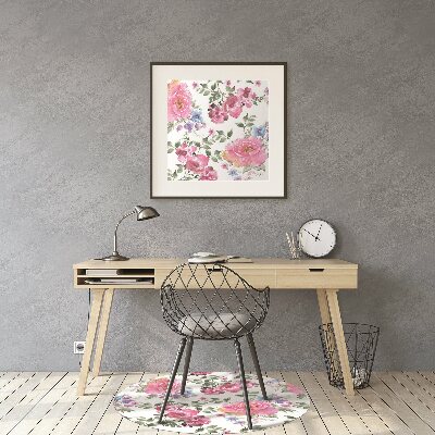 Mótif vloerbeschermer Roses vintage stijl