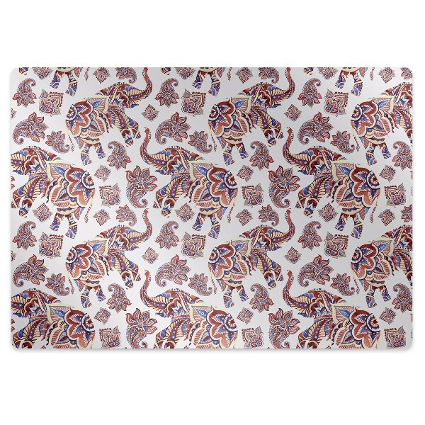 Vloerbeschermer tapijt Paisley olifant