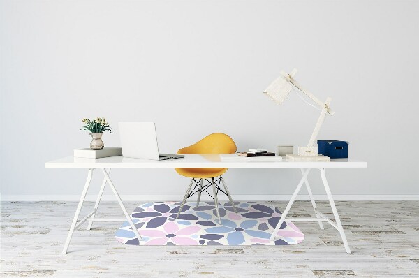 Vloerbeschermer Geometrische bloemen