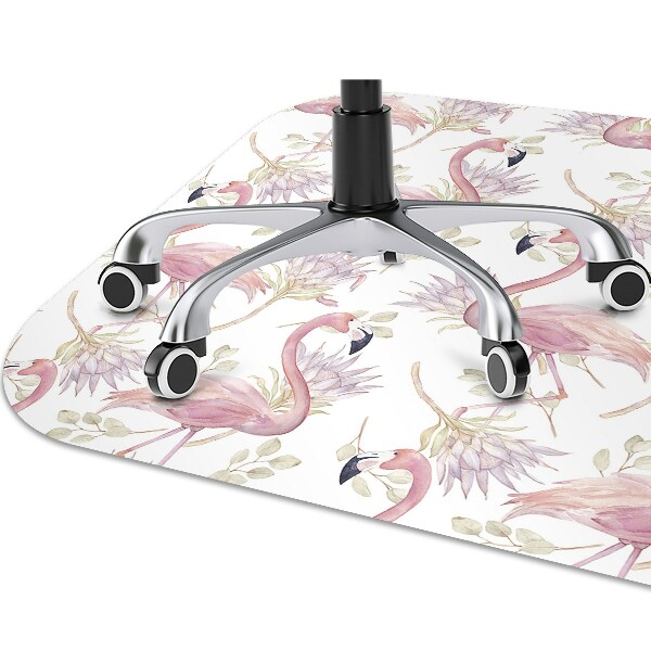 Vloerbeschermer tapijt Flamingos